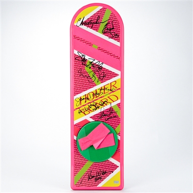 Michael J. Fox, Christopher Lloyd, Thomas Wilson, Lea Thompson & Cast Autographed Back to the Future Part II 1:1 Scale Prop Replica Hoverboard