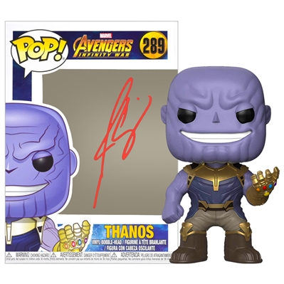 Josh Brolin Autographed Avengers Infinity War Thanos Pop Vinyl Figure #289