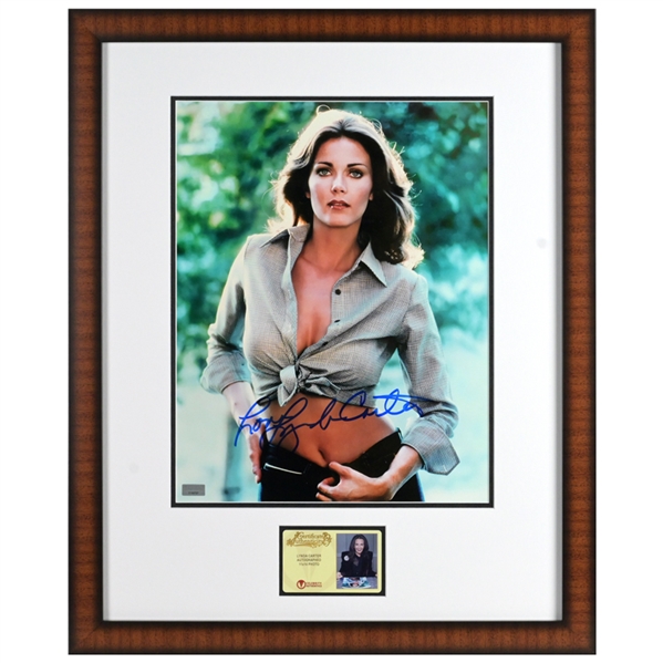 Lynda Carter Autographed 1976 Bobbie Joe and the Outlaw 11x14 Framed Photo