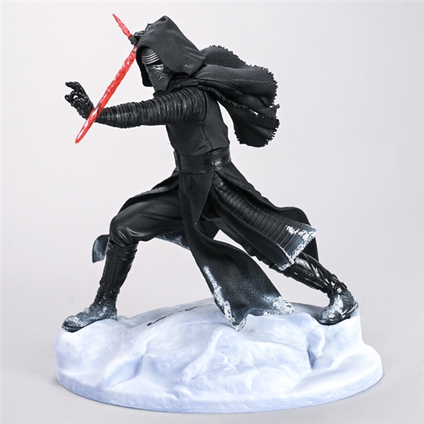 Adam Driver Autographed Star Wars The Force Awakens Kylo Ren Starkiller Base 11.5 Statue