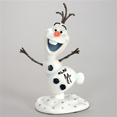 Josh Gad Autographed Disney Frozen Limited Edition 9" Olaf Statue
