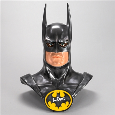 Michael Keaton Autographed 1989 Batman 1:1 Scale Life-Size Bust