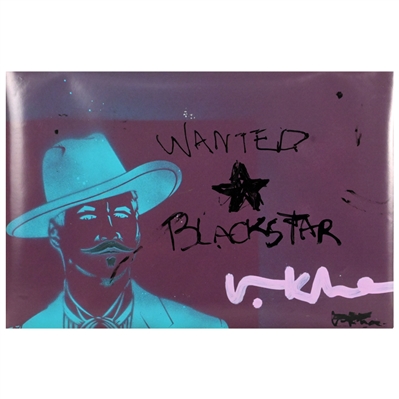 Val Kilmer Autographed Wanted Blackstar 16x24 Enhanced Print