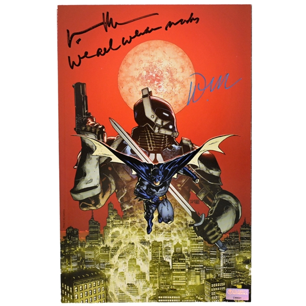 Val Kilmer, Doug Mahnke Autographed Detective Comics #1000 with We All Wear Masks Inscription