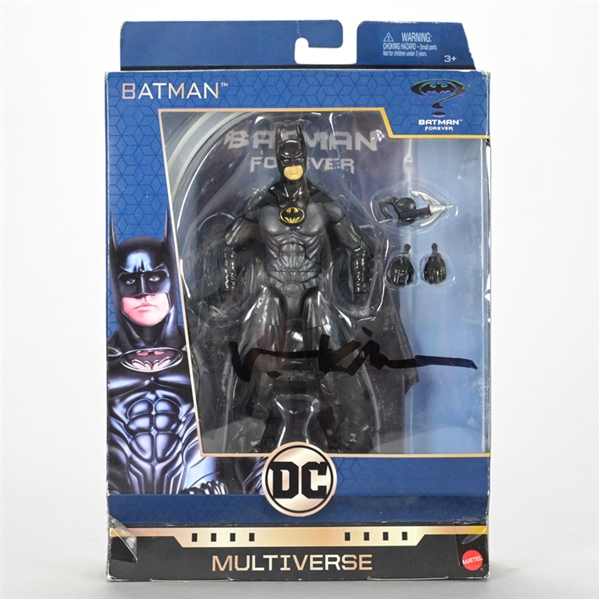 Val Kilmer Autographed DC Multiverse Batman Forever Action Figure 