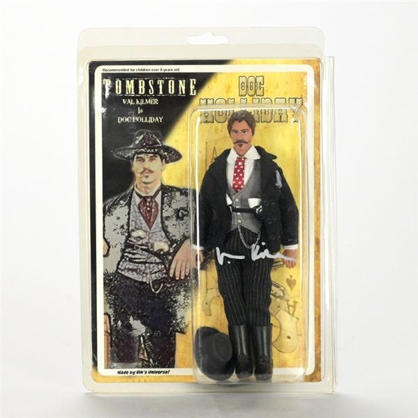 Val Kilmer Autographed Tombstone Doc Holliday Action Figure