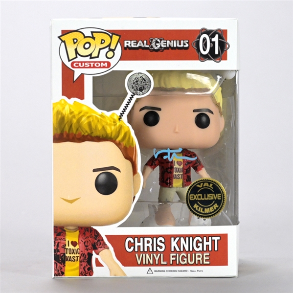 Val Kilmer Autographed Real Genius Chris Knight Pop! Vinyl Figure #01