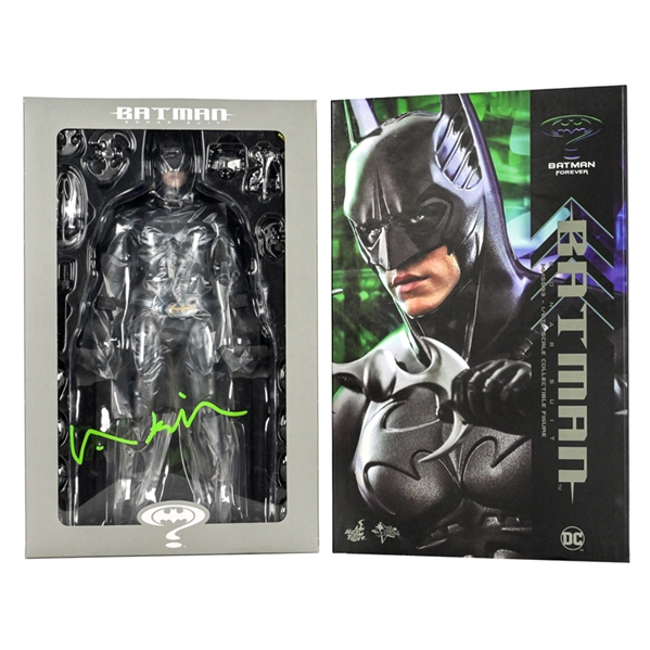 Val Kilmer Autographed Hot Toys Batman Forever Sonar Suit 1/6 Scale Figure