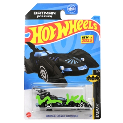 Val Kilmer Autographed Batman Forever Hot Wheels 1/64 Scale Batmobile