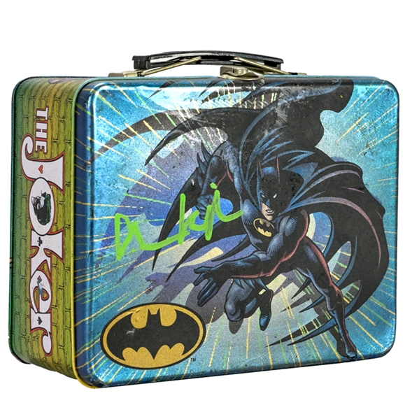 Val Kilmer Autographed Batman Metal Lunchbox