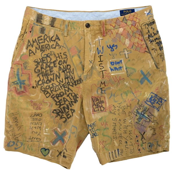 Val Kilmer Hand Drawn and Illustrated Shorts from Vals Personal Collection