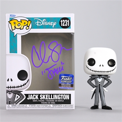 Chris Sarandon Autographed Disney The Nightmare Before Christmas Jack Skellington Funko Hollywood Exclusive Limited Edition POP Vinyl Figure #1231 with Jack!