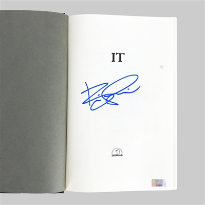 Bill Skarsgard Autographed Stephen Kings IT Hardcover Book