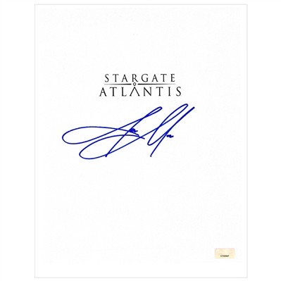 Jason Momoa Autographed Stargate Atlantis Script Cover