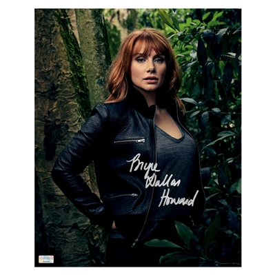 Bryce Dallas Howard Autographed Jurassic World Claire Dearing 8x10 Photo