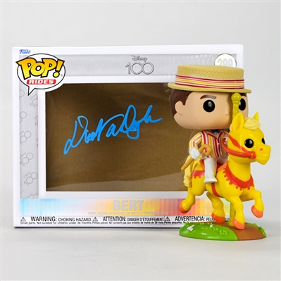 Dick Van Dyke Autographed Disney 100 Mary Poppins Bert on Carousel Horse POP! Vinyl Figure #299