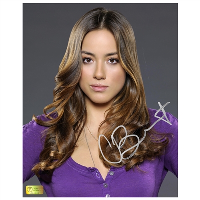 Chloe Bennet Autographed Marvels Agents of S.H.I.E.L.D. 8x10 Photo