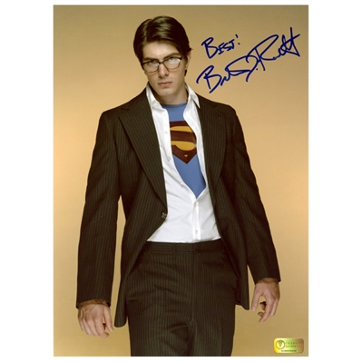 Brandon Routh Autographed 8.5×11 Superman Returns Reveal Photo