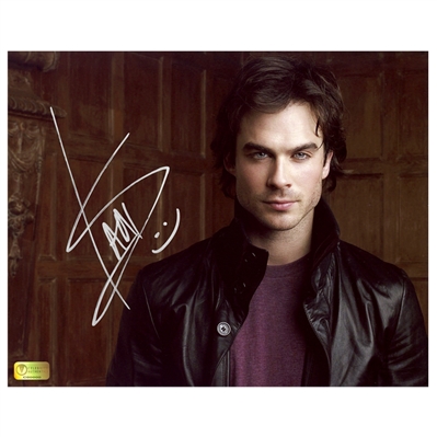 Ian Somerhalder Autographed Vampire Diaries 8x10 Photo