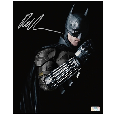 Robert Pattinson Autographed 2022 The Batman I Am The Shadows 8x10 Photo