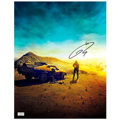 Tom Hardy Autographed 2015 Mad Max: Fury Road 11x14 Photo