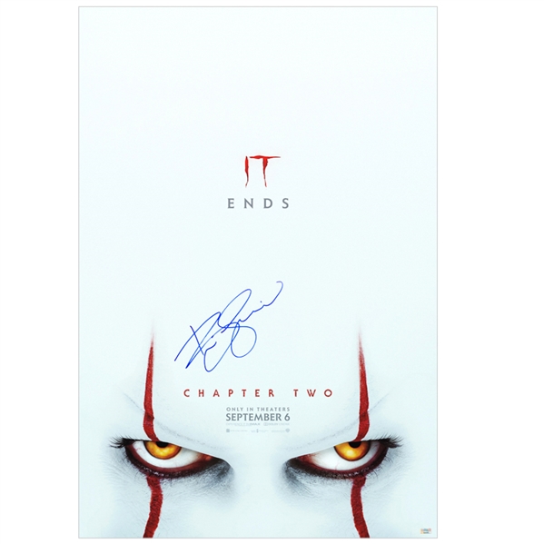 Bill Skarsgård Autographed IT Chapter Two Original 27x40 Double-Sided Movie Poster