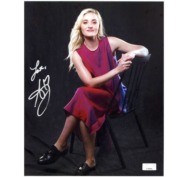 AJ Michalka Autographed Schooled Lainey Lewis 8x10 Studio Photo  