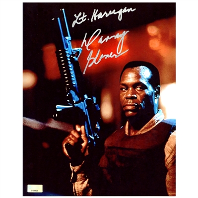 Danny Glover Autographed 1990 Predator II 8x10 Photo with Lt. Harrigan Inscription