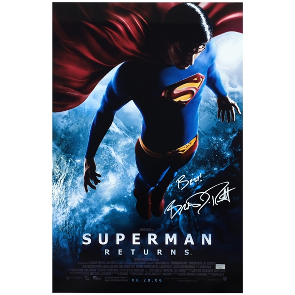 Brandon Routh Autographed Superman Returns 16x24 Poster