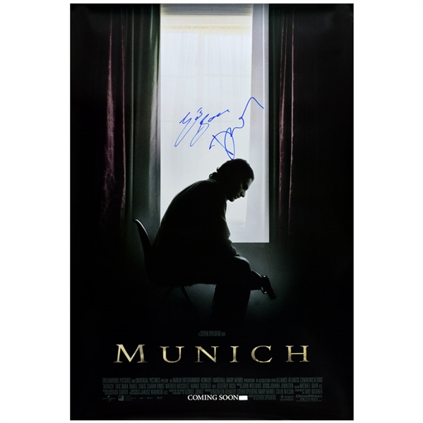 Daniel Craig, Eric Bana Autographed Munich Original 27x40 Double-Sided Movie Poster