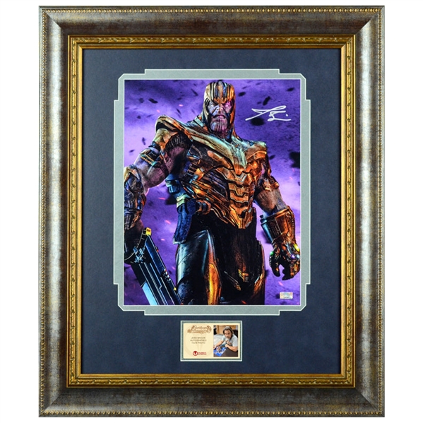 Josh Brolin Autographed Avengers Infinity War Thanos 11x14 Framed Photo