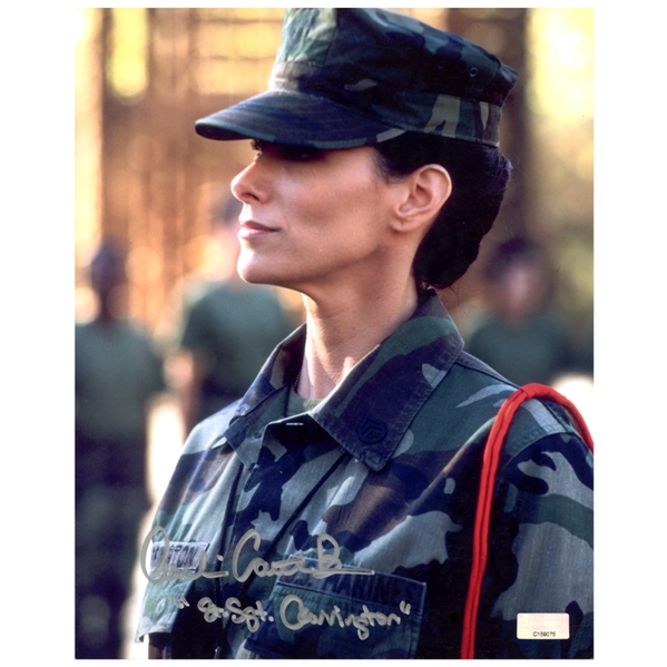 Julie Caitlin Brown Autographed JAG Staff Sergeant Carrington 8x10 Photo