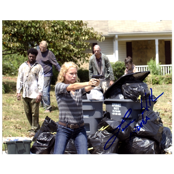 Laurie Holden Autographed The Walking Dead 8x10 Scene Photo