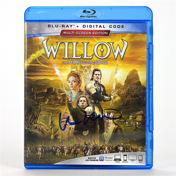 Val Kilmer Autographed 1988 Willow Blu-Ray DVD