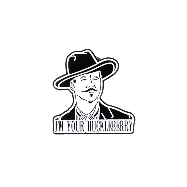 Val Kilmer Im Your Huckleberry Pin