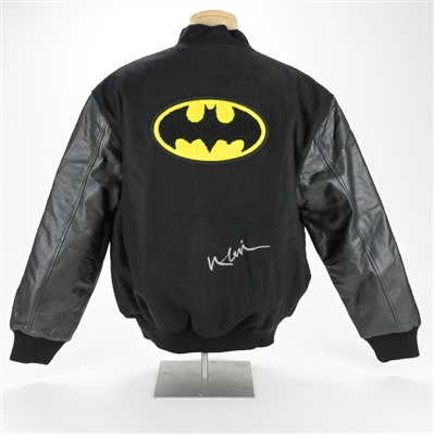 Val Kilmer Autographed Warner Brothers Batman Letterman Jacket