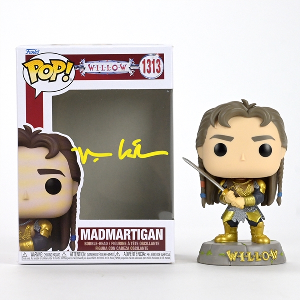 Val Kilmer Autographed Willow Madmartigan POP Vinyl #1313 Celebrity Authentics Exclusive