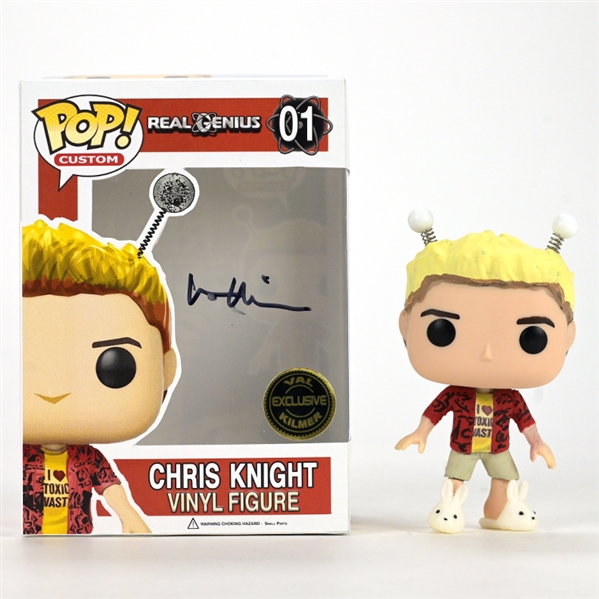 Val Kilmer Autographed Real Genius Chris Knight Custom Pop! Vinyl Figure #01