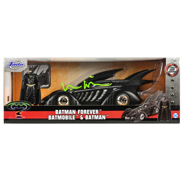 Val Kilmer Autographed Jada Batman Forever 1:24 Scale Die-Cast Batmobile with Batman Figure