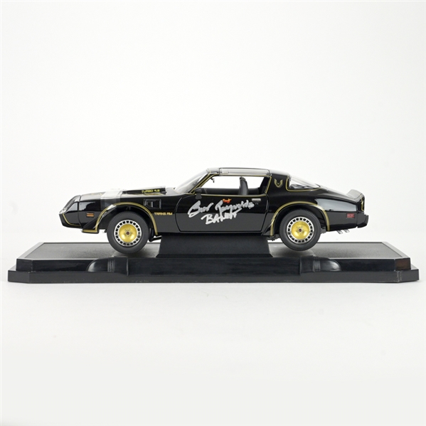 Burt Reynolds Autographed Exclusive Smokey and the Bandit II 1:18 Scale Die-Cast Pontiac Trans Am