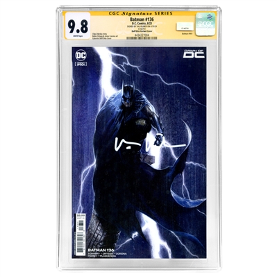 Val Kilmer Autographed Batman #136 DellOtto Variant Cover CGC SS 9.8