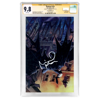 Michael Keaton Autographed 2023 Batman #135 Cheung Variant Cover CGC SS 9.8