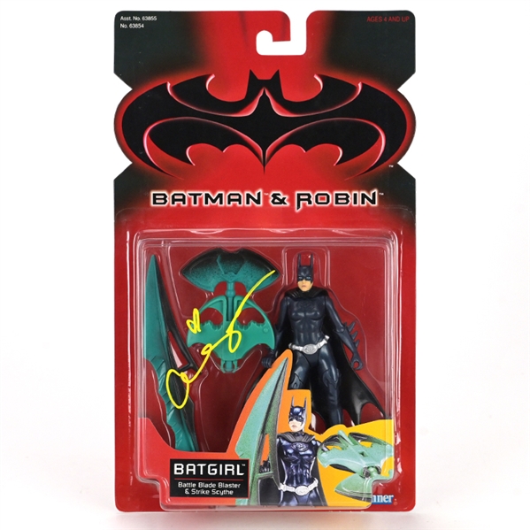 Alicia Silverstone Autographed Original Batman & Robin Batgirl Figure with Battle Blade 