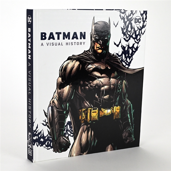 Robert Pattinson Autographed DC Batman A Visual History Hardcover Book