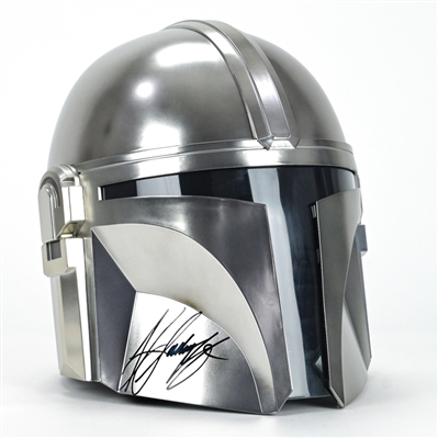 Katee Sackhoff Autographed Hasbro Black Series The Mandalorian Helmet