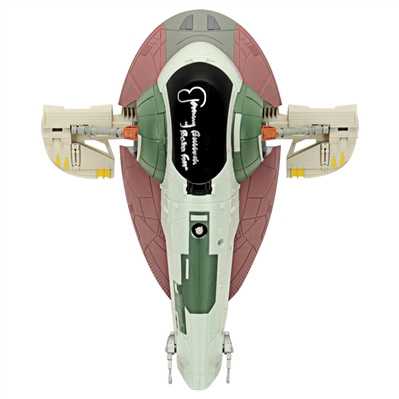 Jeremy Bulloch Autographed Star Wars Boba Fett Replica Slave 1 Ship