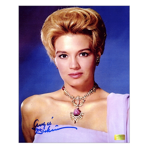 Angie Dickinson Autographed 8×10 Close Up Portrait Photo