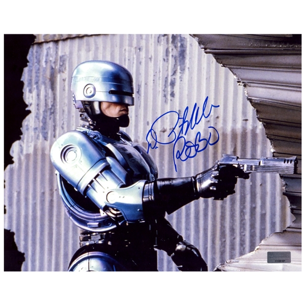 Peter Weller Autographed RoboCop 8x10 Photo