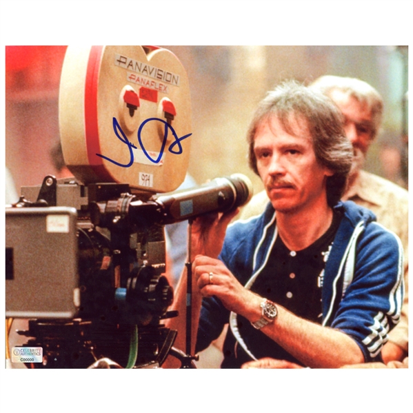 John Carpenter Autographed On Set 8x10 Photo