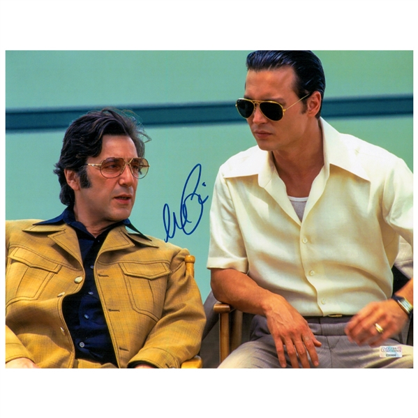 Al Pacino Autographed 1997 Donnie Brasco 11x14 Photo